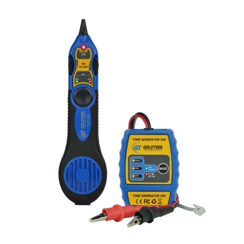 Goldtool Pro Lan Tracer/Toner Kit. Identify Condition Of Tel Line.
