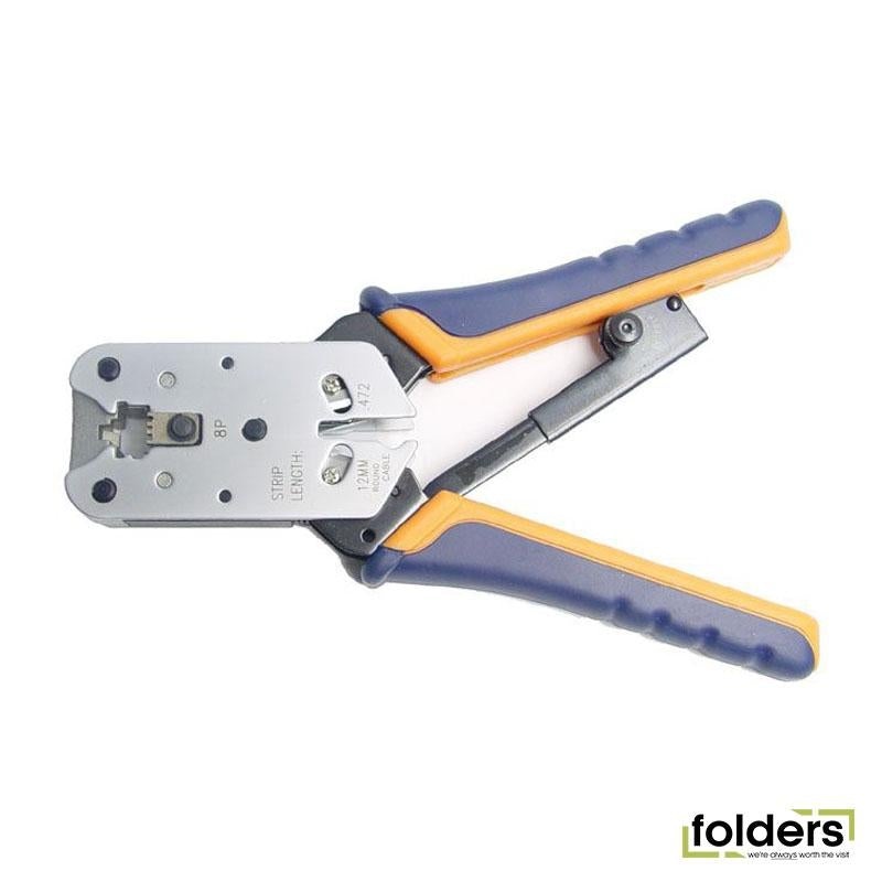 HANLONG RJ45 8 Position Modular Crimping Tool