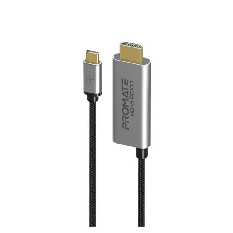 Promate 1.8M 4K Usb-C To Hdmi Cable HDMI-PD100