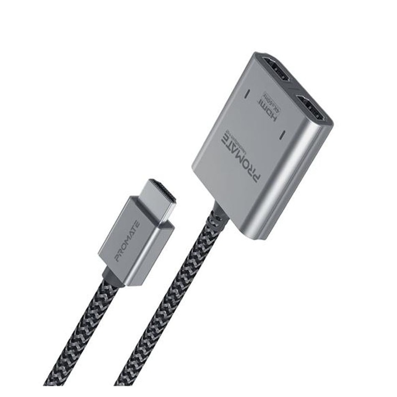 Promate 2-In-1 Hdmi Splitter MEDIASPLIT-H2
