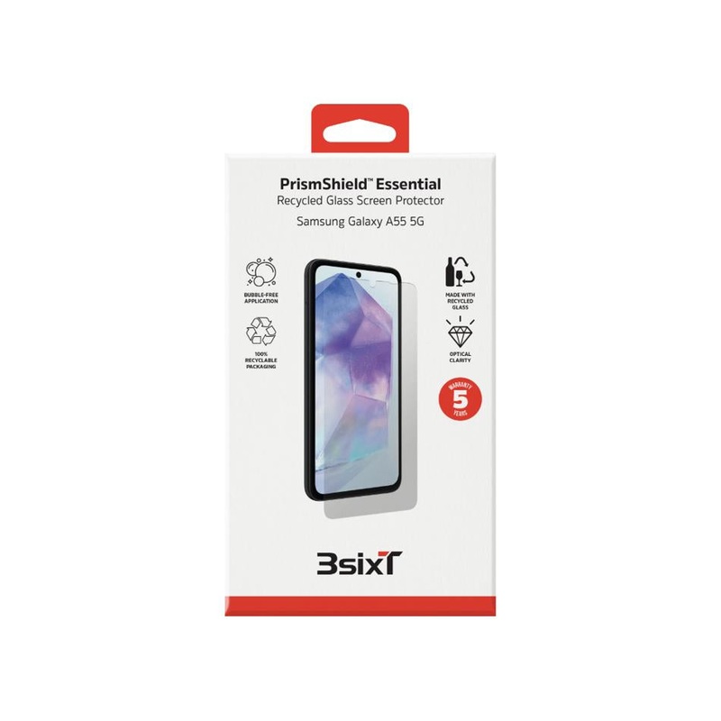 3sixT PrismShield Essential SP (RC) Samsung A55 5G 3S-2717