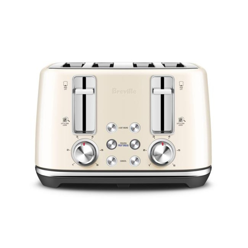 Breville the ToastSet 4 Slice LTA842CRM Cream