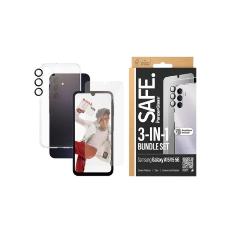 Cellnet by Panzer 3 in 1 Bundle Samsung Galaxy A15/A15 5G BSAFE95679