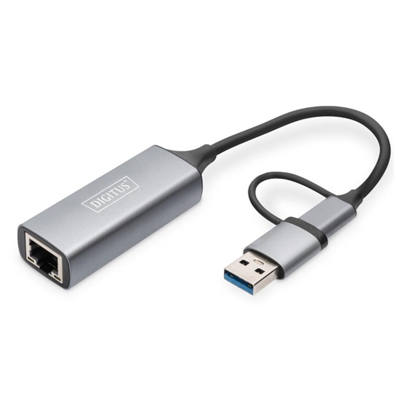Digitus 2.5G Ethernet Usb-C Adapter 0.15M US587