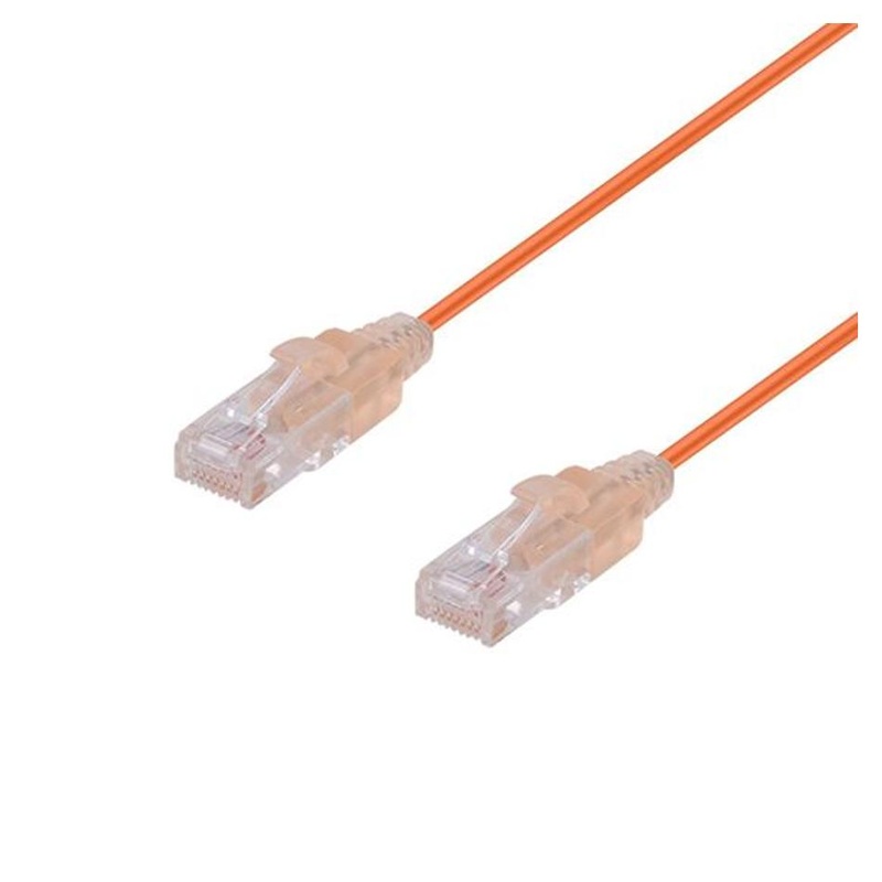 Dynamix 0.25M Cat6A 10G Orange Ultra-Slim Component Level Utp