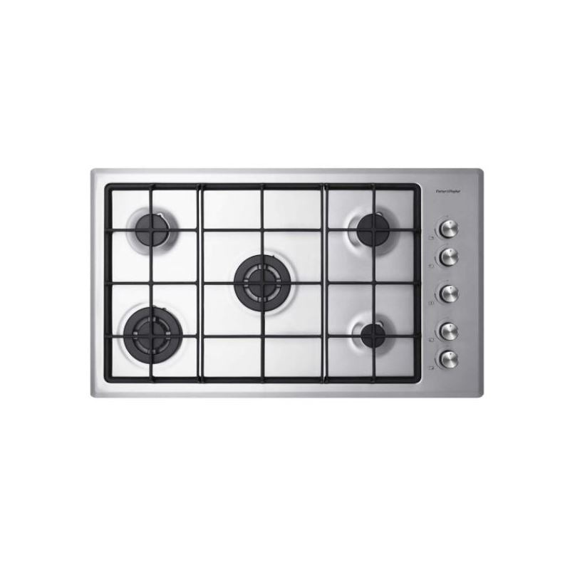 Fisher & Paykel 90cm Gas on Steel Cooktop CG905CLPX2