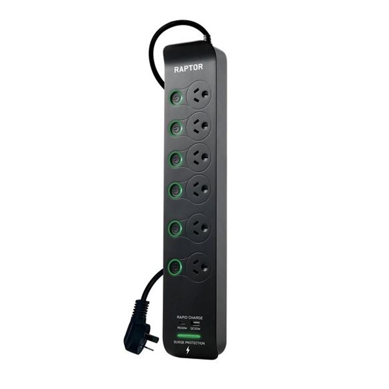 Jackson 6-Way Raptor Powerboard RAP6S