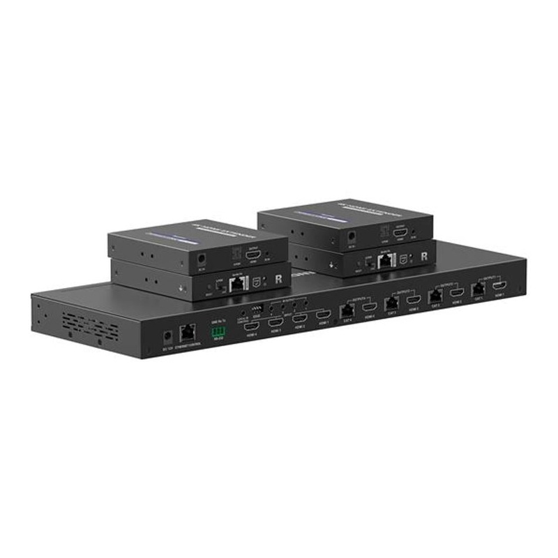 Lenkeng 4X4 Hdmi Extender Kit Matrix Switch. LKV844