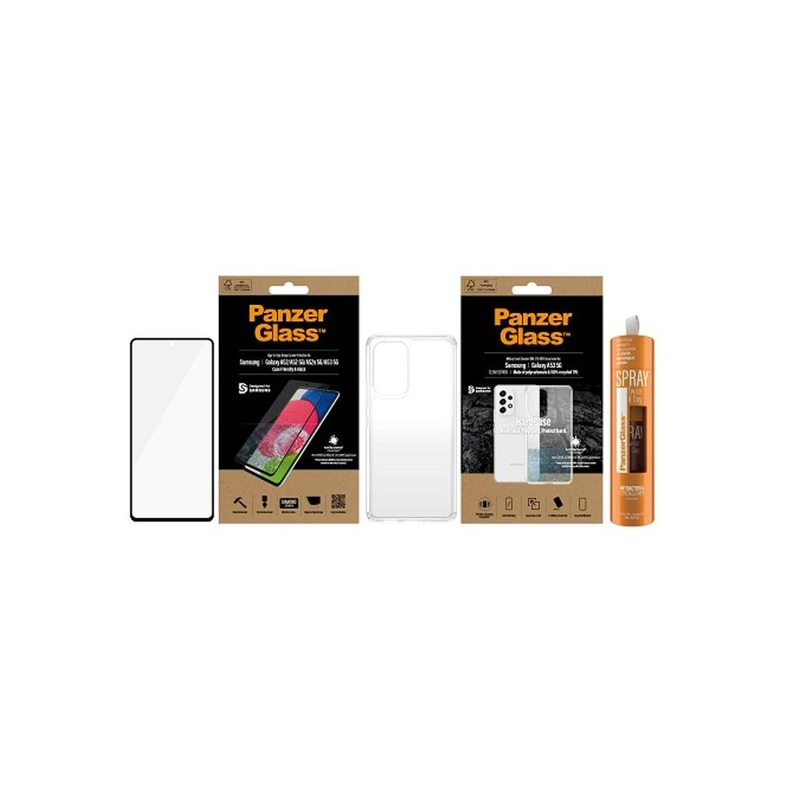PanzerGlass Bundle Samsung Pack A53Black B0385+7253