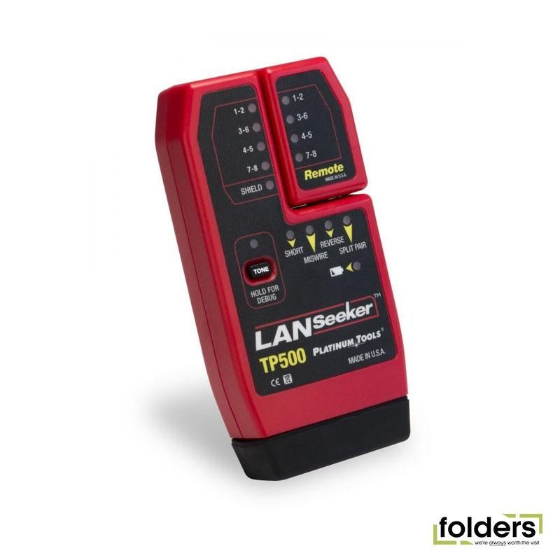 PLATINUM TOOLS LANSeeker Cable Tester & Tone Generator
