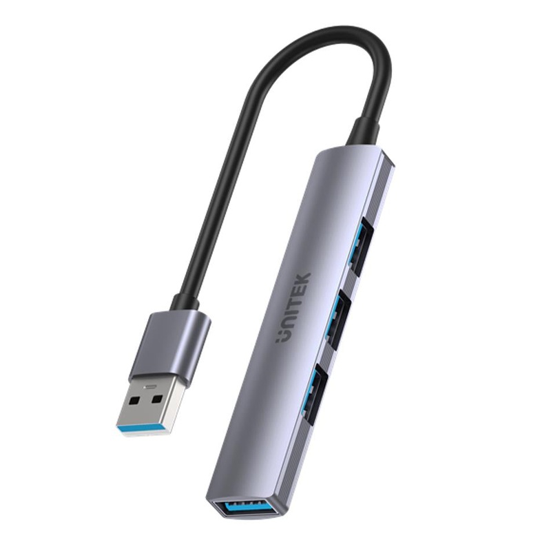 Unitek 4-In-1 Usb Multi-Port Ultra Slim Hub H1208A