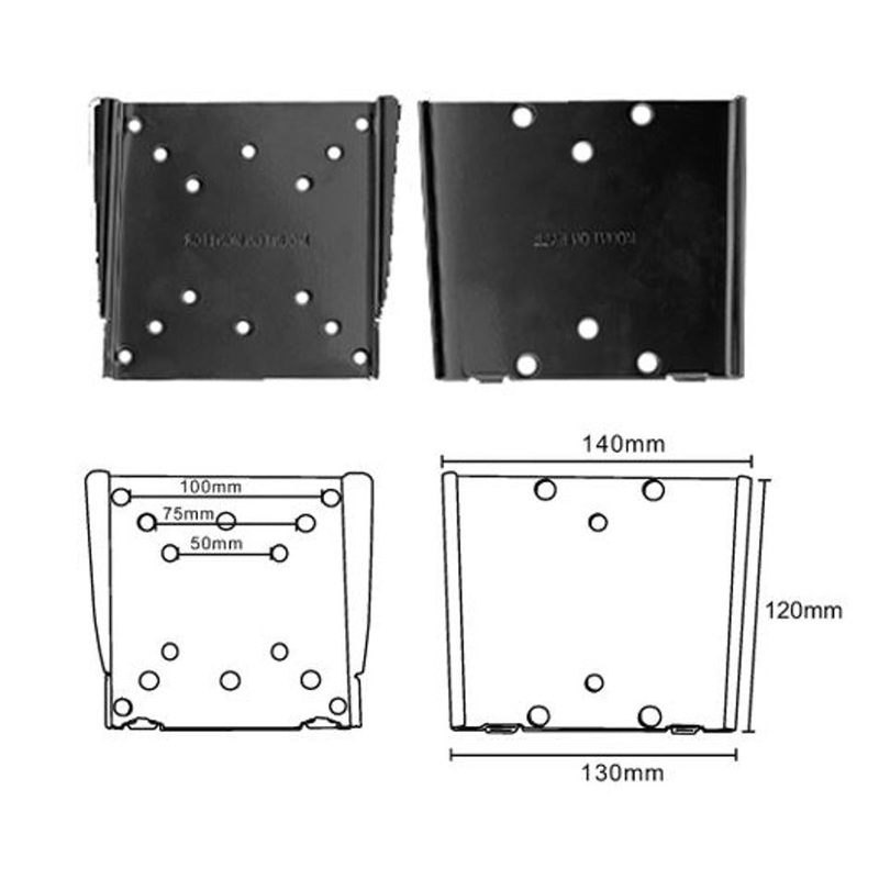 Brateck Fixed 13-27" Lcd Wall Mount Bracket AF943