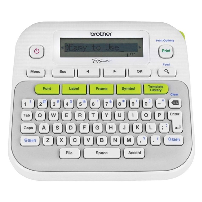 Brother Ptd210 P-Touch Desktop Label Printer BPTD210
