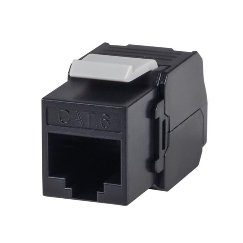 Dynamix Cat6 Utp Keystone Slimline Tooless & Punch Down Compatible