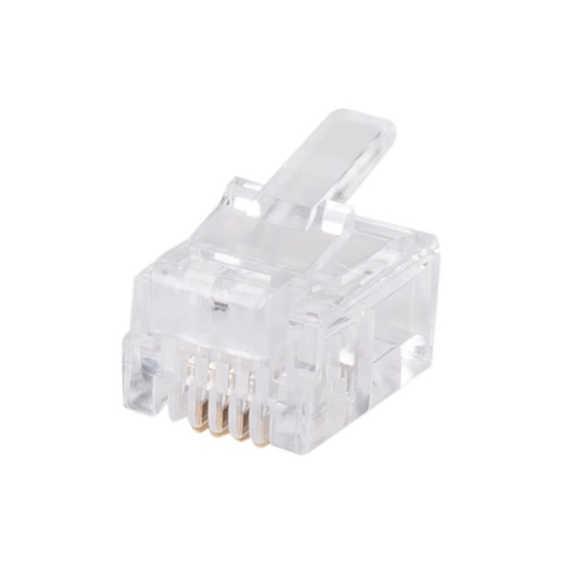 Dynamix Rj11 Plug 20Pc Bag, 6P4C Modular Plug RJ-11-20