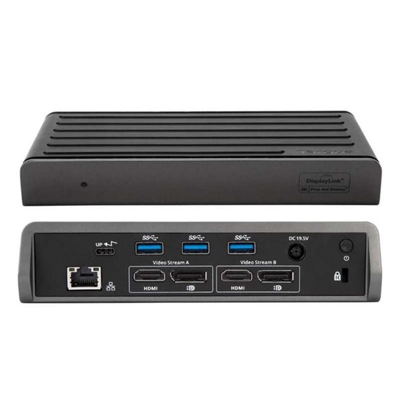 Targus Usb Type-C Dual 4K Dock For Notebooks With 60W Power NB6650