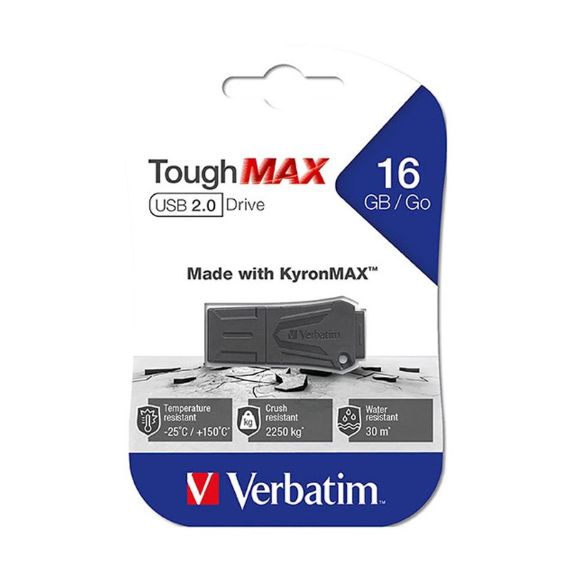 Verbatim Toughmax Usb 2.0 Drive 16Gb 49330A