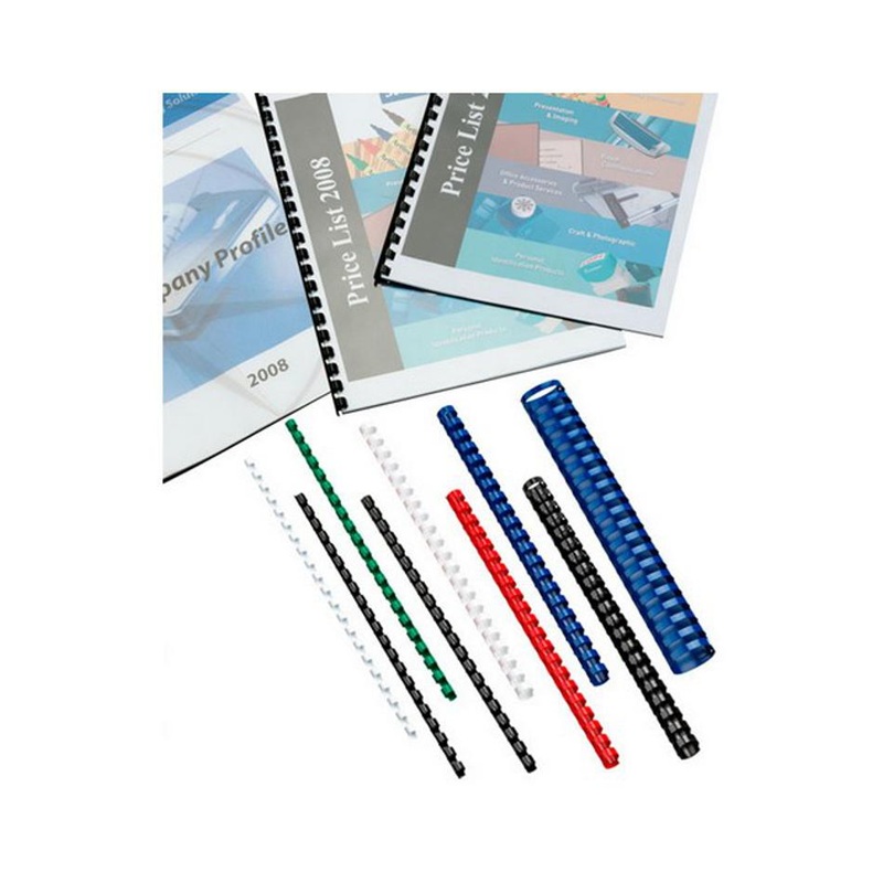 Gbc Binding Comb 10Mm Red Pk100 BEP10R100