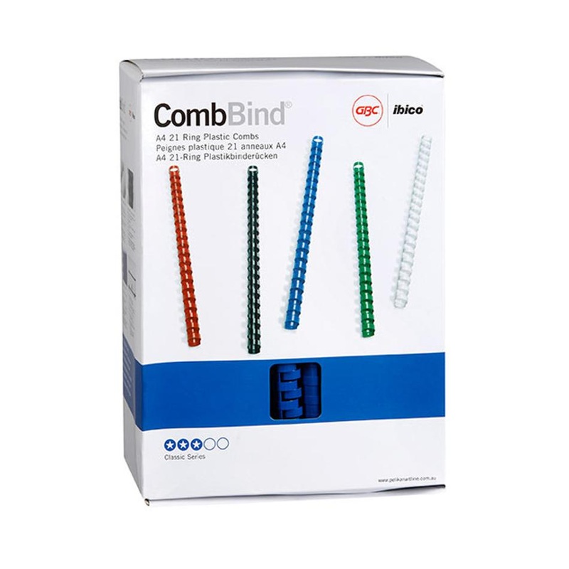 Gbc Binding Comb 19Mm Blue Pk100 BEP19BL100