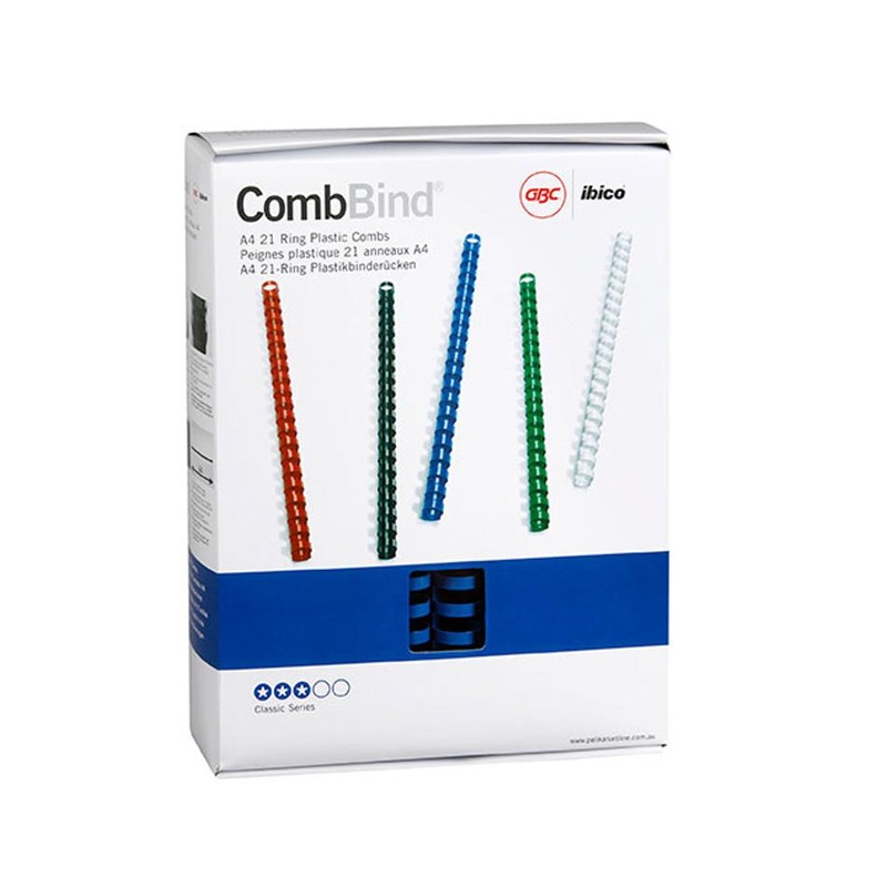 Gbc Binding Comb 25Mm Blue Pk50 BEP25BL50