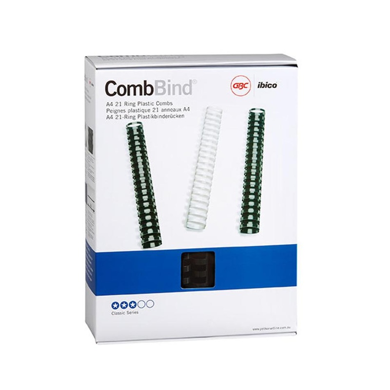 Gbc Binding Comb 32Mm Black Pk50 BEP32BK50