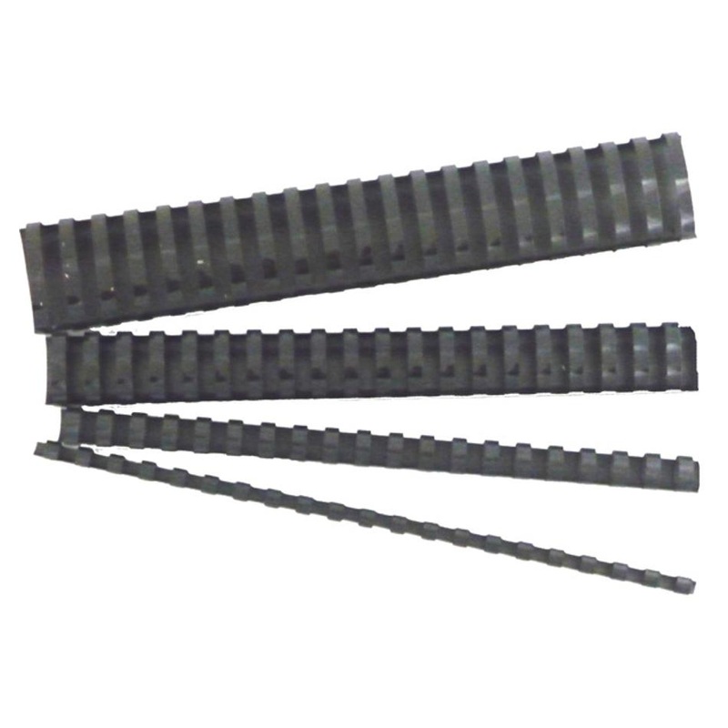 Gbc Binding Comb 6Mm Black Pk100 BEP6BK100