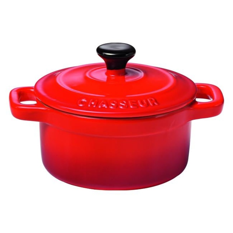 Chasseur La Cuisson Mini Cocotte 6pc Set Red