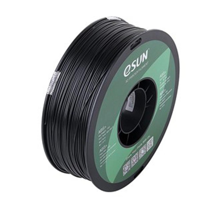 1.75Mm Black Esun Abs+ Filament 1Kg Roll TL4472