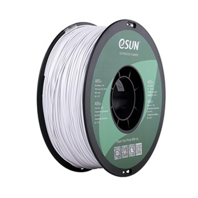 Esun White Abs+ Filament 1Kg 1.75Mm TL4473
