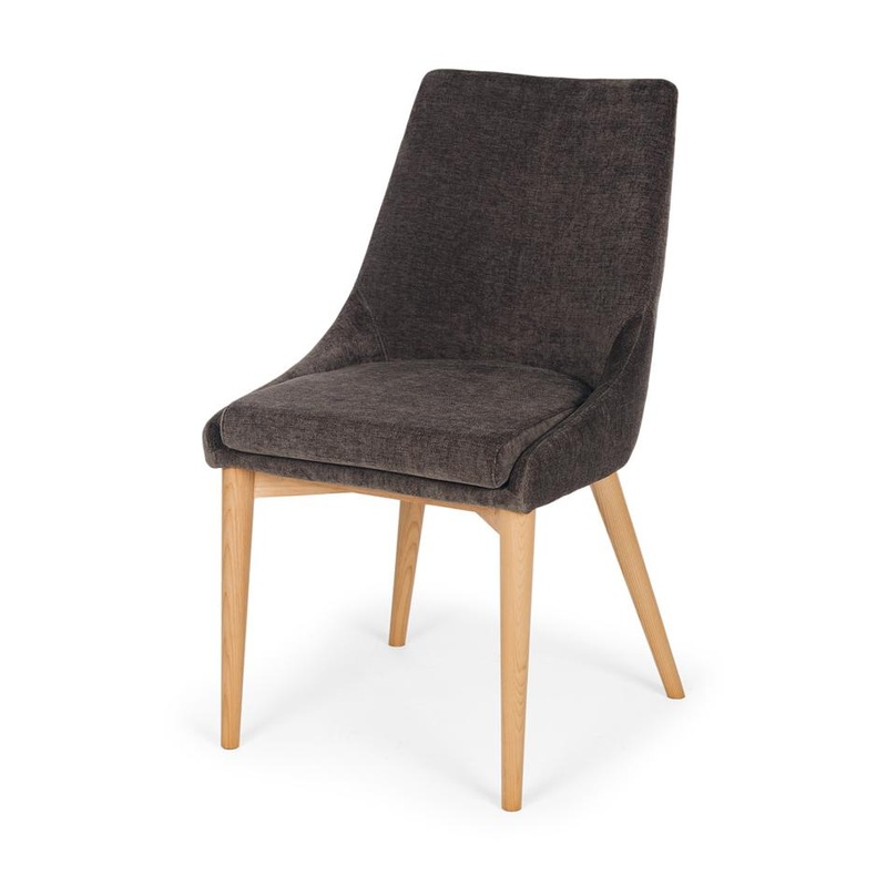 Furniture By Design Eva Dining Chair New Dark Grey Danny PLEVABL