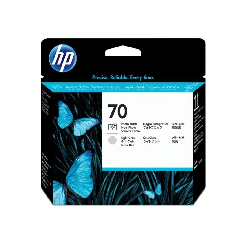 HP#70 PhBlack& LgtGrey PH C9407A