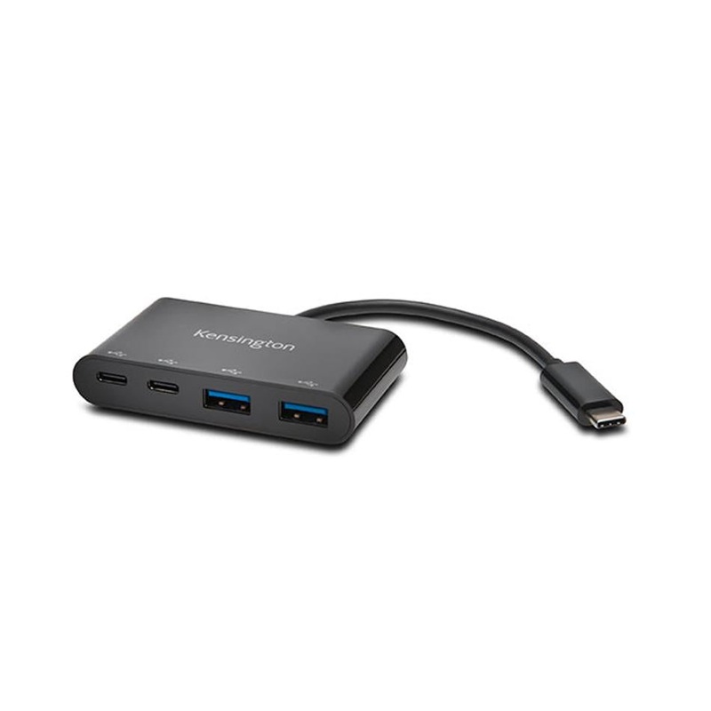 Kensington Ch1000 Usb-C 4 Port Hub Black 39124