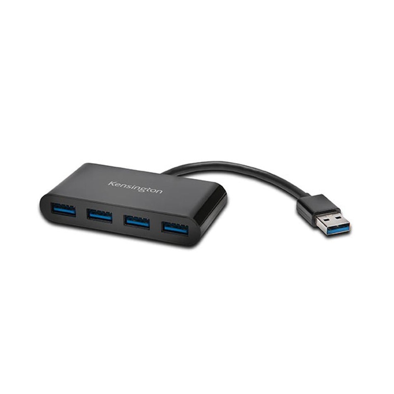 Kensington Uh4000 Usb 3.0 4 Port Hub Black 39121