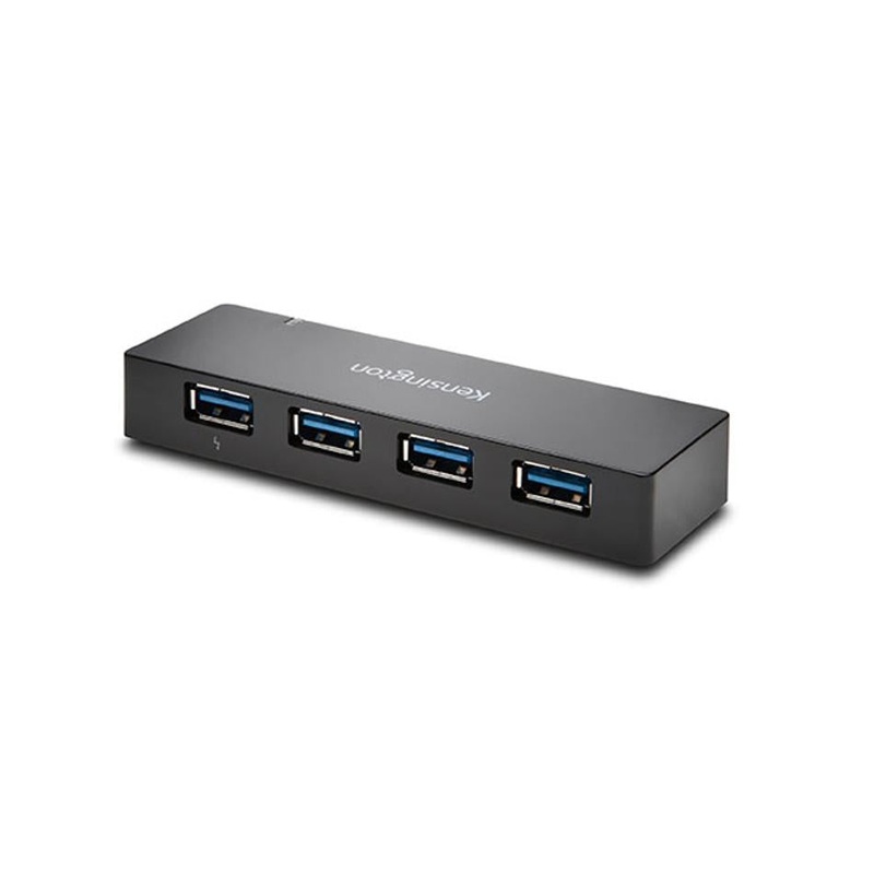 Kensington Uh4000C Usb 3.0 4 Port Hub With Charging 39122