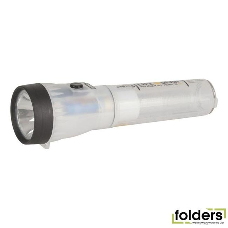 2 in 1 floating torch/lantern - auto on in water