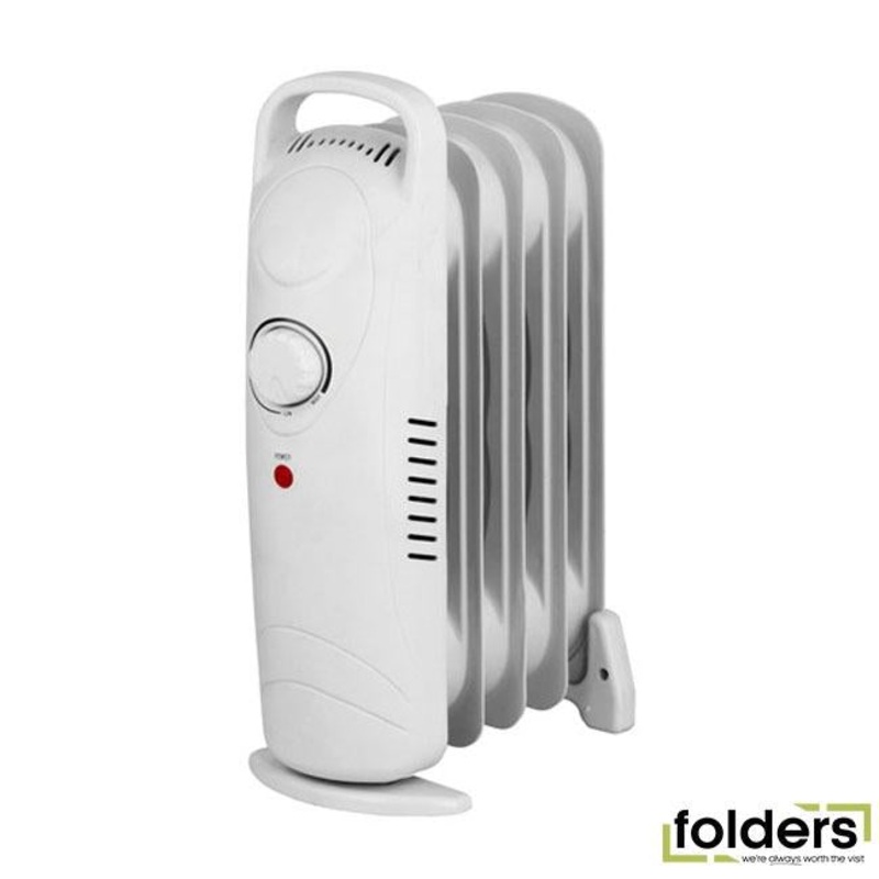 500w mini 5-fin oil heater 240v