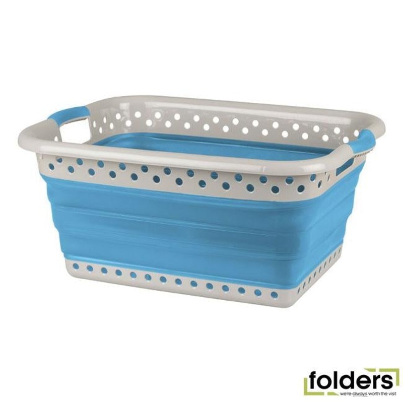 Collapsible laundry basket