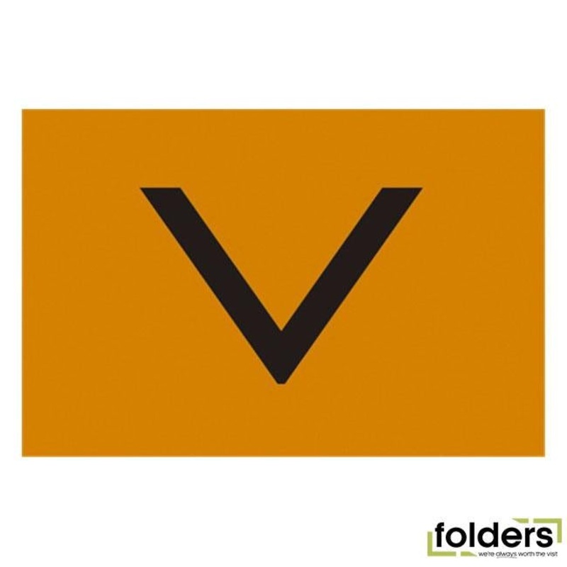 Plast Distress V-sheet Orange