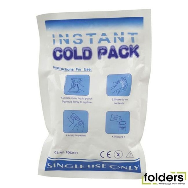 Single use instant cold pack