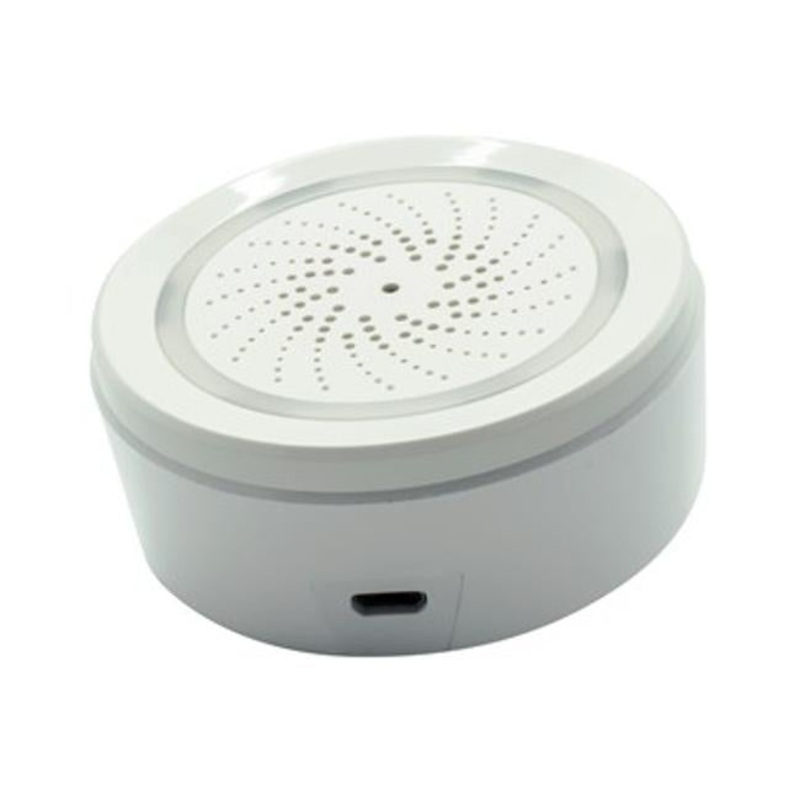 Smart Wifi Temp And Humidity Sensor/Alarm - Smart Life Compatible