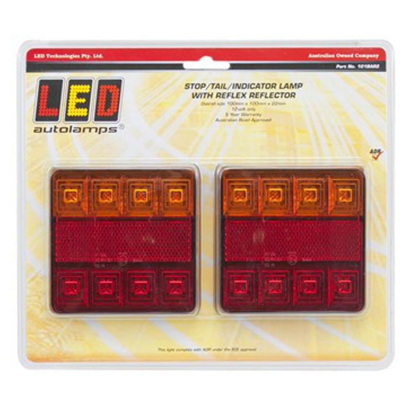 Trailer Light Led Combo Sets - Stop/Tail/Turn Set TTE112