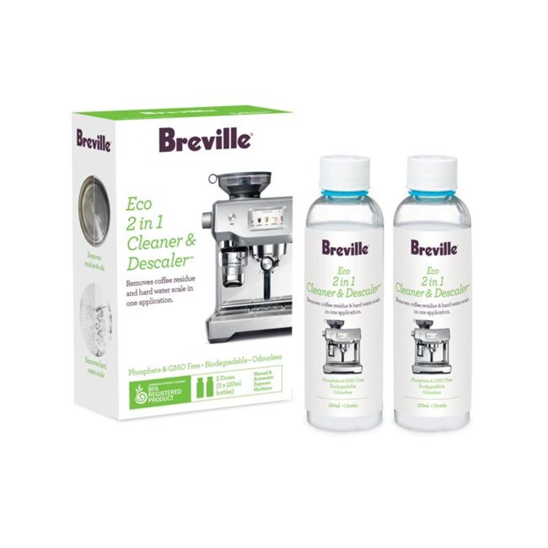 Breville Eco 2 in 1 Cleaner & Descaler BES014CLR