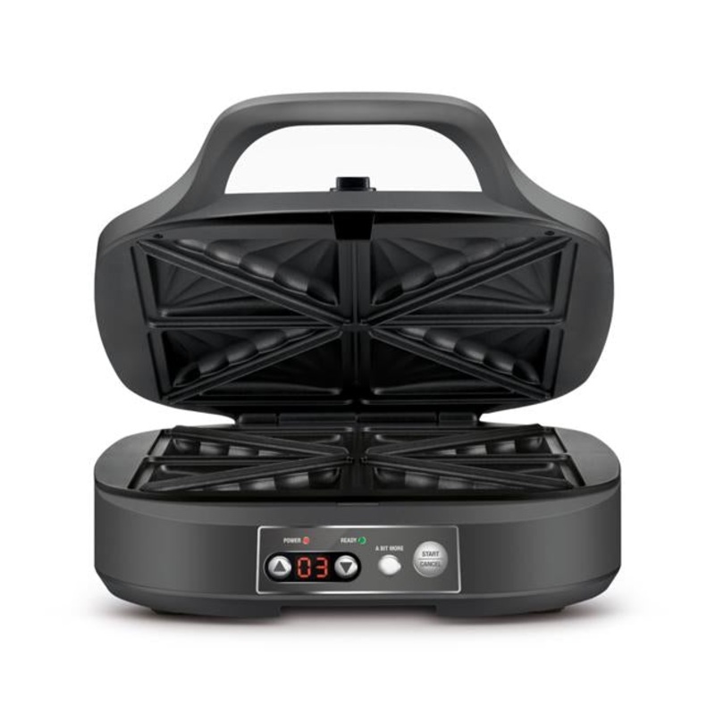 Breville the Power Toastie 4 Slice Toastie Maker Grey LTS425GRY