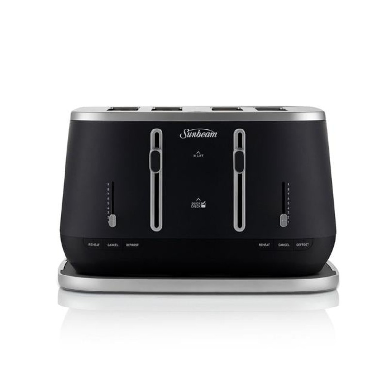 Sunbeam Kyoto City Collection 4 slice Toaster Black TAM8004BK