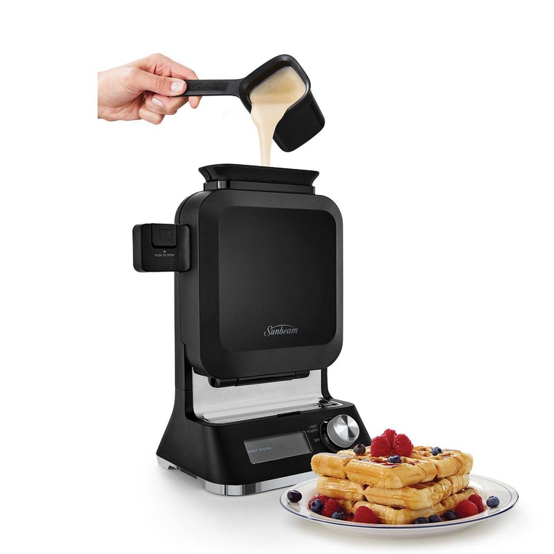 Sunbeam Shade Select Vertical Waffle Maker Black Classics WAM5000BK