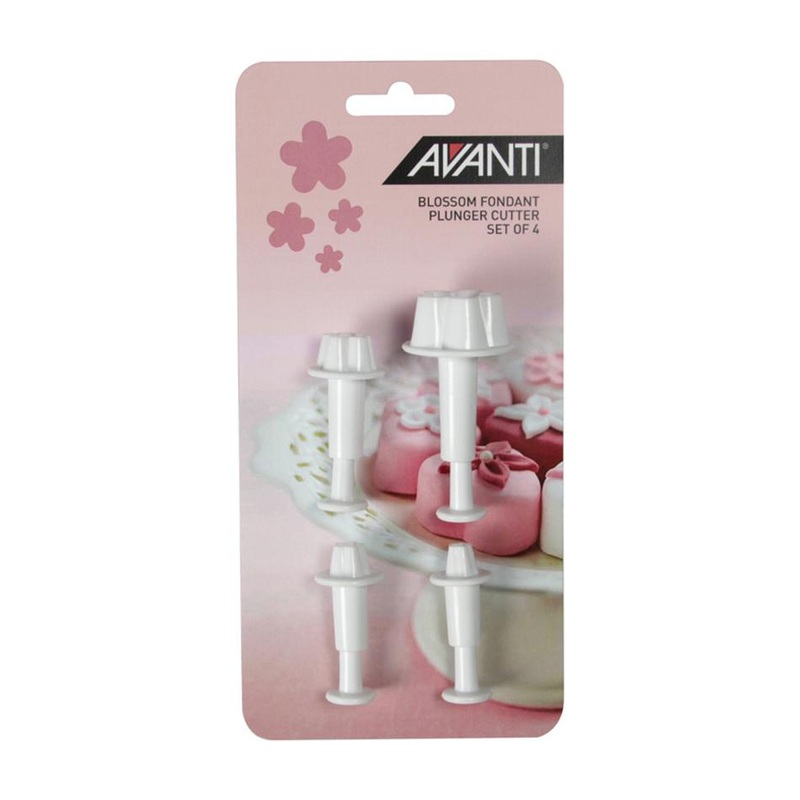 Avanti Blossom Fondant Plunger Cutter Set - 3 Piece 16534