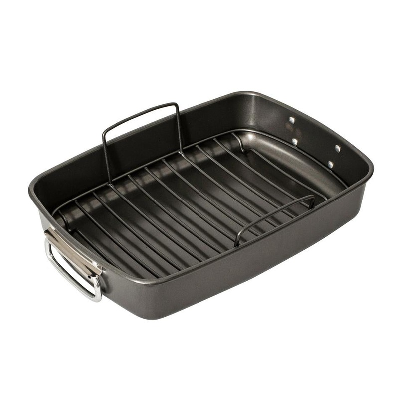 Bakemaster Roaster With Rack 40 X 28 X 7.5Cm 40084