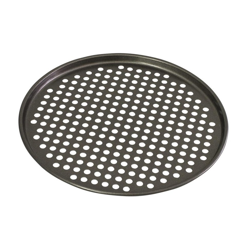 Bakemaster Round Pizza Crisper, 32cm - Non-Stick 40079