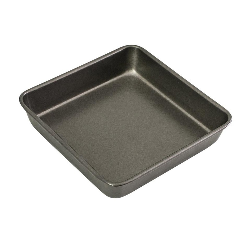 Bakemaster Square Bake Pan, 23 X 23 X 4.5Cm - Non-Stick 40059