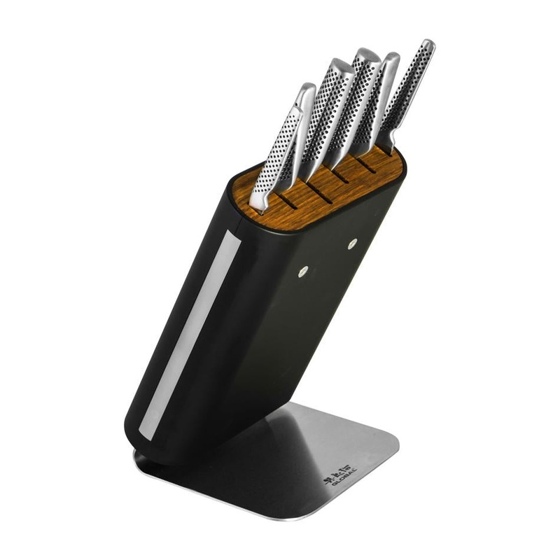 Global Hiro Knife Block